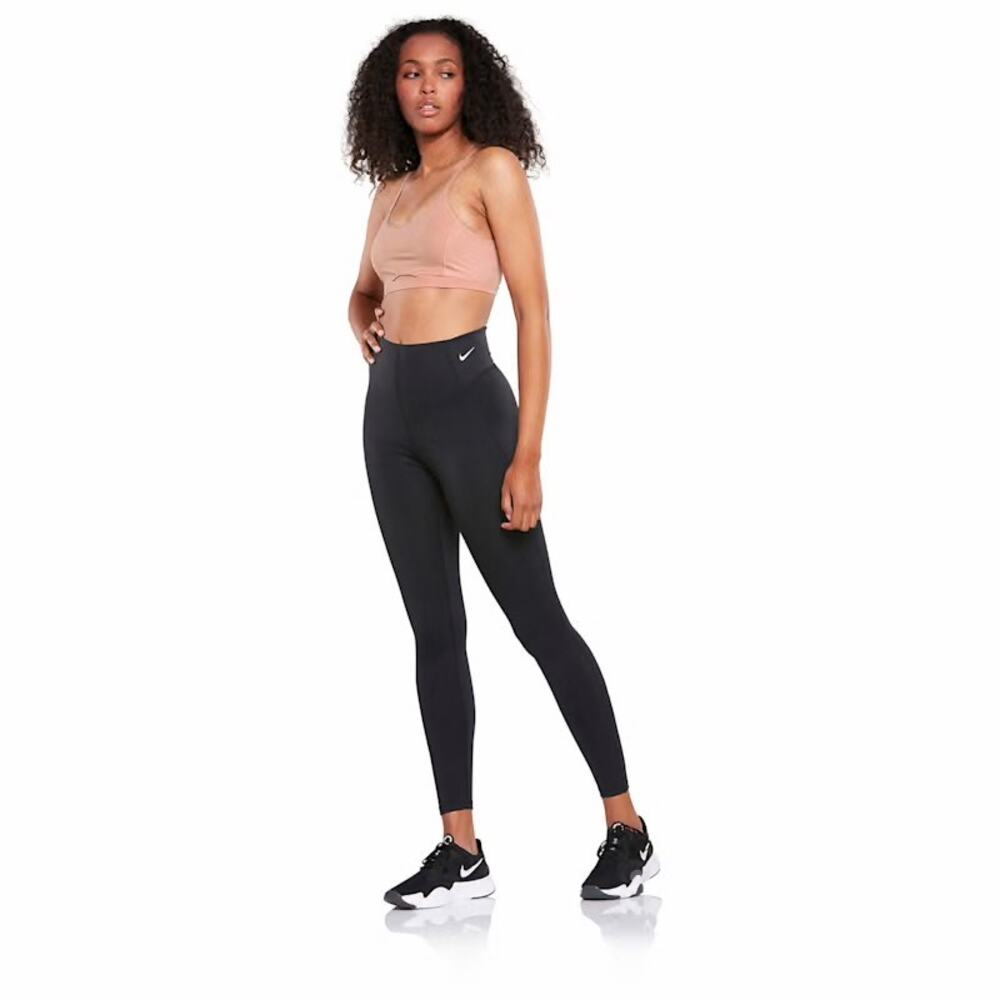 Nike Women's NK Sculpt Victory Tights Size 1X Black High Rise